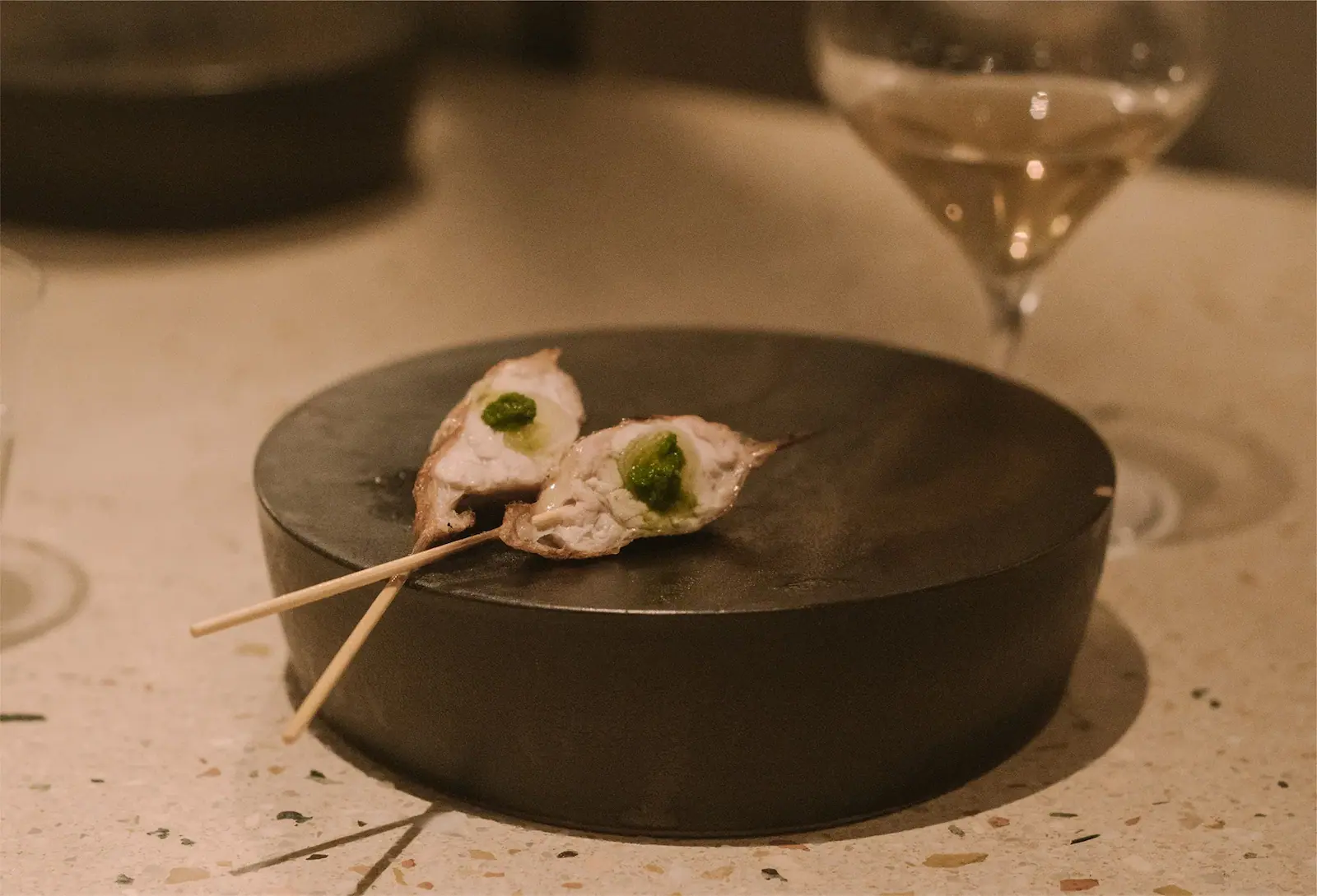 焼きたての焼鳥